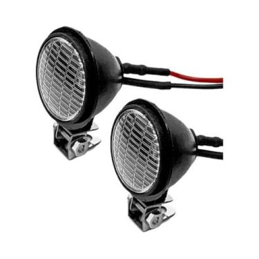 Imagem de Faróis LED Para Carro RC Em Escala 1/10 Com Suporte Para Traxxas Axial