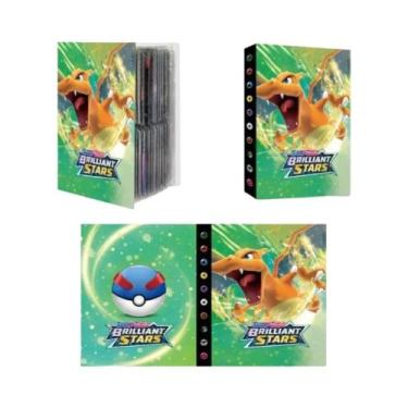 Imagem de Álbum De Cartas Pokémon Com 240 Peças, Suporte Para Charizard Pikachu 
