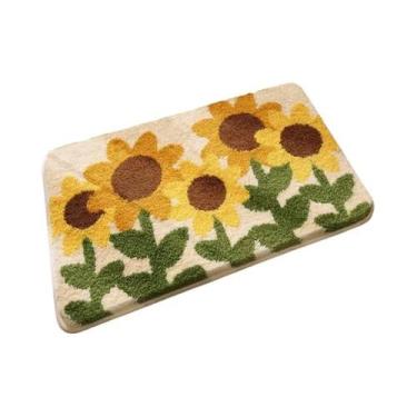 Imagem de Tapete De Banheiro Absorvente Pequeno E Fresco, Antiderrapante, De Sec