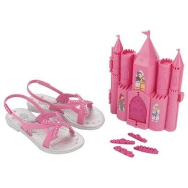 Imagem de Sandália Disney Castelo Real Grendene 22954-Feminino
