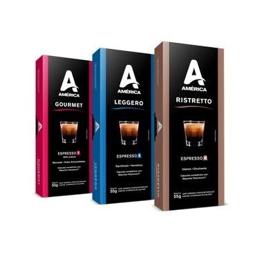 Imagem de KIT ESCRITÓRIO 60 CÁPSULA DE CAFÉ AMÉRICA