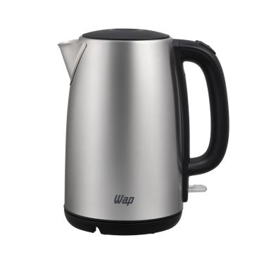 Imagem de Chaleira Elétrica Wap 1850W WCE1 Portátil Aço Inox 1,7L Preto/Cinza 220V
