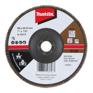 Imagem de Flap Disco 180 Mm Grão #z120 Makita