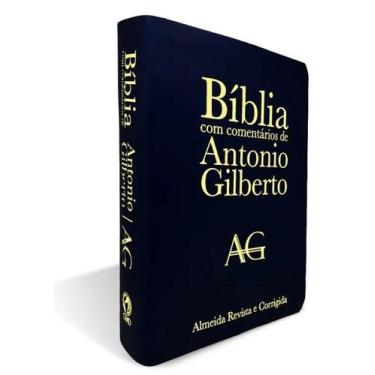 Imagem de Bíblia De Estudo Antônio Gilberto Tamanho Grande Capa Luxo C - Mega Va