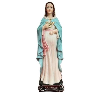Imagem de Imagem de Nossa Senhora do Ó de Resina Nossa Senhora Grávida 15 cm Ima
