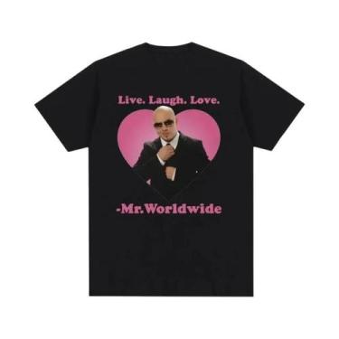 Imagem de Camiseta Gráfica Grande Unissex Para Mulheres Com Estampa De Pitbull, 