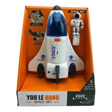 Imagem de Playset Ônibus Espacial Com Luz E Som E Mini Figura Cor Azul - Shiny T