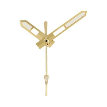 Imagem de Ponteiros De Relógio Luminosos Prata E Ouro Rosê Para Movimento NH35 N