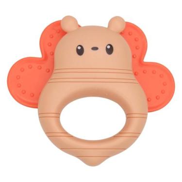 Imagem de Brinquedo Infantil Chocalho Borboleta Rosa Zippy Toys - 10379