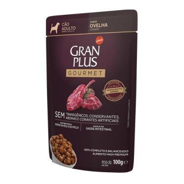 Imagem de Ração Úmida Sachê Granplus Para Cães Sabor Ovelha 100G - Brf