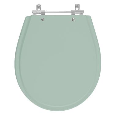 Imagem de Assento Sanitário Avalon Verde Claro Para Vaso Ideal Standard