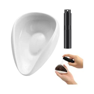 Imagem de Conjunto De Copo Dosador De Cerâmica Para Grãos De Café De 8ml E Bande