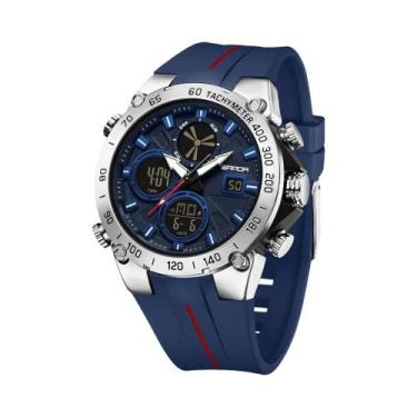 Imagem de Relógio Esportivo Digital Masculino À Prova d'Água E Choque SANDA 6262