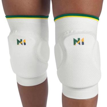 Imagem de Joelheira de Vôlei N1 Spry Paris Edição Limitada Branca, GG