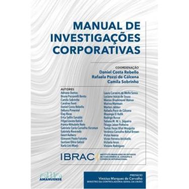 Imagem de Manual de investigações corporativas - AMANUENSE LIVROS