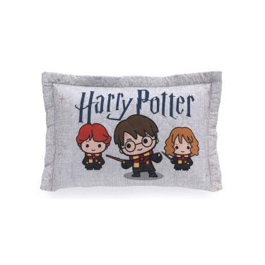 Imagem de Porta Travesseiro Com Abas Baby Harry Potter 55x80cm  - Baby Harry