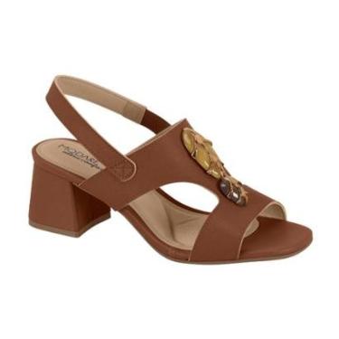 Imagem de Sandalia Feminina Modare Ortopedica Conforto Detalhes Pedraria Elastico Ref: 7172.127-Feminino