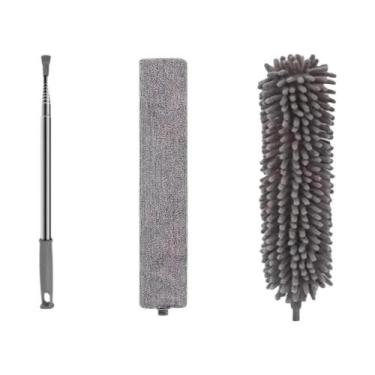 Imagem de Espanador Eletrostático Retrátil Leve Com Cabo Longo Para Limpeza De V