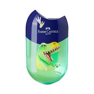 Imagem de Afiador De Lápis Elíptico Portátil De Duplo Furo Para Estudantes FABER