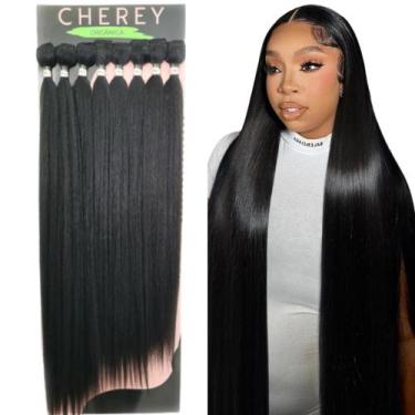 Imagem de Aplique Fibra Orgânica Para Colocação Entrelace Liso Yaki - bbless, Pr