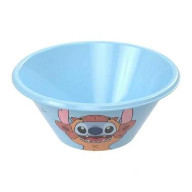 Imagem de Tigela Redonda Bowl Pratinho 540ml Infantil Stitch Capivara - - PLASUT
