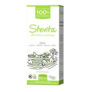 Imagem de Adoçante Stevita Líquido 60ml- Steviafarma