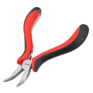 Imagem de Mini alicate bico meia cana curvo niquelado 130mm 1pc mtx