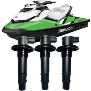 Imagem de Kit 3 Bobina Ignicao Jet Ski Sea Doo Gtx Rxp Gts 4 Tempos - HD