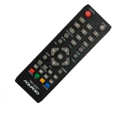 Imagem de Controle Remoto para Conversor Digital Aquário DTV-4000 LE-7108 FBG-80