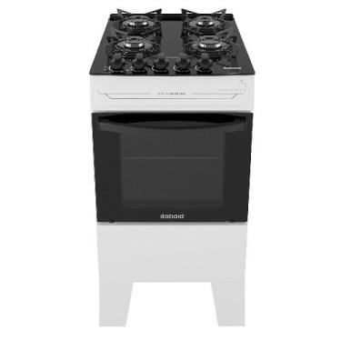 Imagem de Fogão 4 Bocas Itatiaia Acendimento Automático Electra Glass Plus, Bran