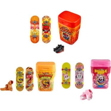 Imagem de Hot Wheels Skate Skate+tênis Pct.ciclete 2-PK(S