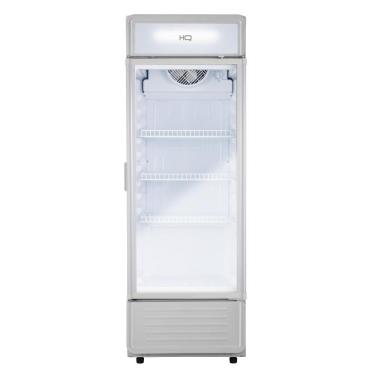 Imagem de Refrigerador Expositor Vertical Porta De Vidro HQ 225 Litros Cinza HQ-225REVPVX 110V