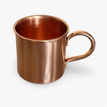 Imagem de Caneca em Cobre Puro Sem Verniz para Uso Medicinal - 350ml - Full Econ