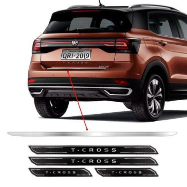 Imagem de Friso Porta-malas T-cross 2019/2020 + Kit Soleira Protetora - SPORTINO