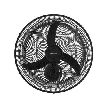 Imagem de Ventilador Ventisol Parede Oscilante New 50Cm Preto 127V, 110V