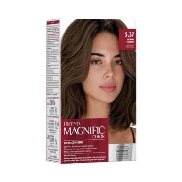 Imagem de Tintura Amend Magnific Color 5.37 Marrom Dourado