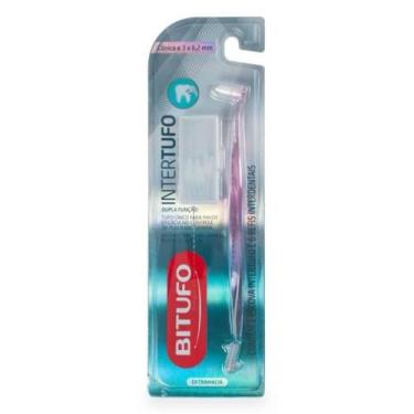 Imagem de Escova de Dente Bitufo Intertufo Cônica 1 Unidade 6 Refis Interdentais
