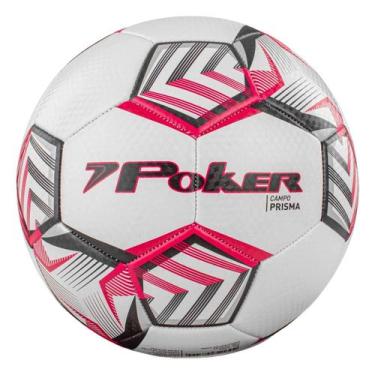Imagem de Bola De Futebol Campo 32 Gomos Oficial Durável Precisa Nova - poker, P