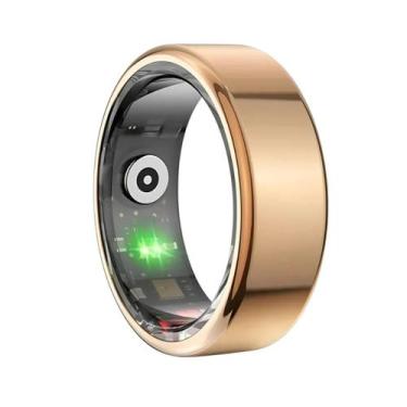 Imagem de Anel Inteligente Smart Ring Monitor Saúde Esporte Sono - - TMT, Dourad