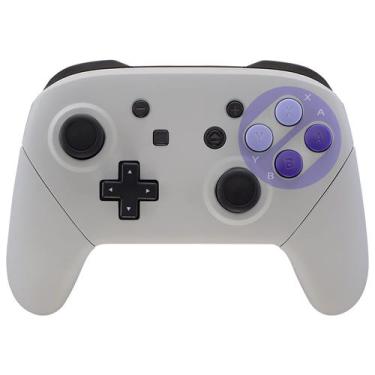 Imagem de Alças de placa traseira do painel frontal para Nintendo Switch Pro Con