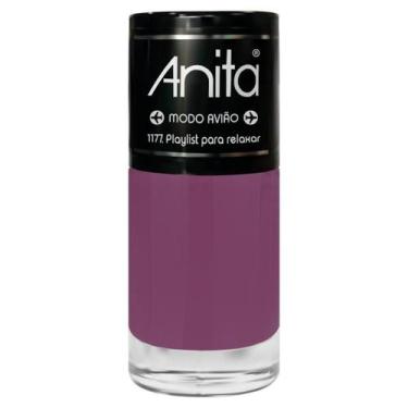 Imagem de Esmalte Playlist Para Relaxar Coleção Modo Avião 1177 10ml Anita