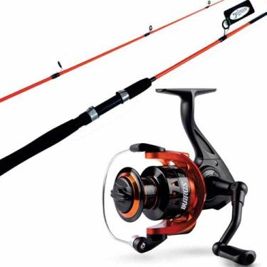 Imagem de Vara de Pesca MAKALU 1,80m P/ Molinete C/ Molinete Ikaros 4000 - Marur