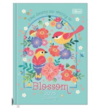Imagem de agenda charme tilibra 2025, blossom