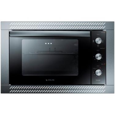 Imagem de Forno de embutir elétrico atlas utop 44l com grill preto 220v, Preto, 
