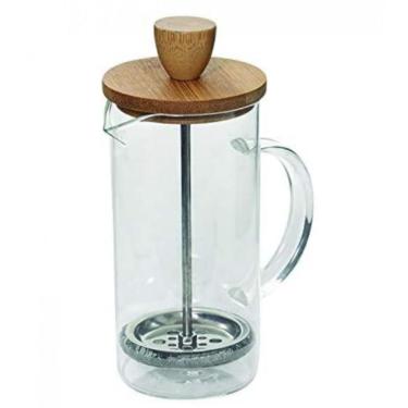 Imagem de Cafeteira Prensa Francesa Com Tampa De Bambu 350 Ml - Mimo