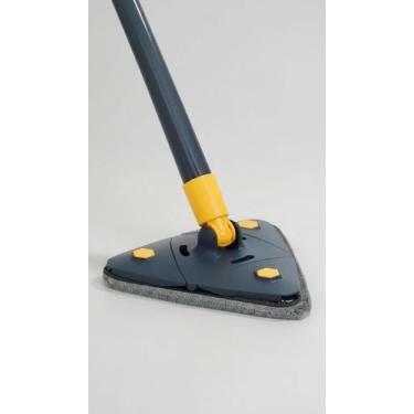 Imagem de Mop Triangular Giratório 360 com Cabo Inox - Congratulations Store