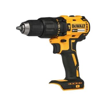 Imagem de Parafusadeira Furadeira Impacto Dewalt 20V Brushless DCD778, Amarelo