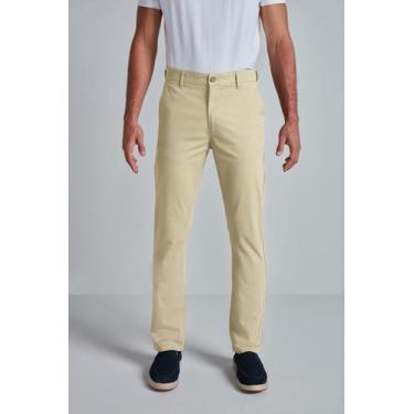 Imagem de Calça Chino Slim Fit - Highstil Oficial, Areia, 42