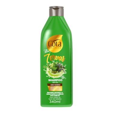 Imagem de Shampoo Uso Diário 7 Ervas 340ml - Gota Dourada