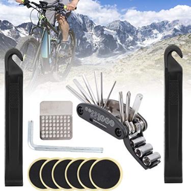 Imagem de Ferramenta de reparo de bicicletas fácil de transportar e armazenar, kit de ferramentas de reparo de mountain bike, ferramenta de reparo de combinação de bicicletas para loja de bicicletas